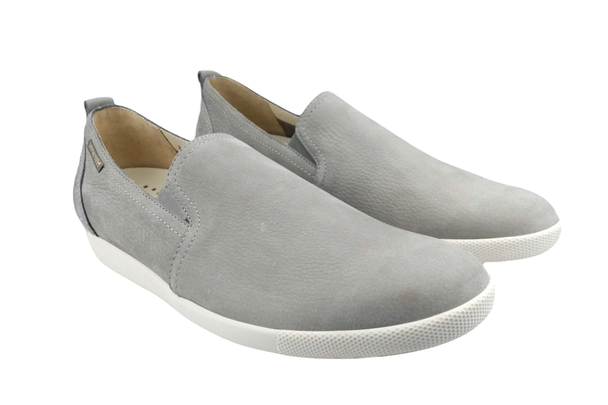 'Uberto' men's slip-on shoe - grey light