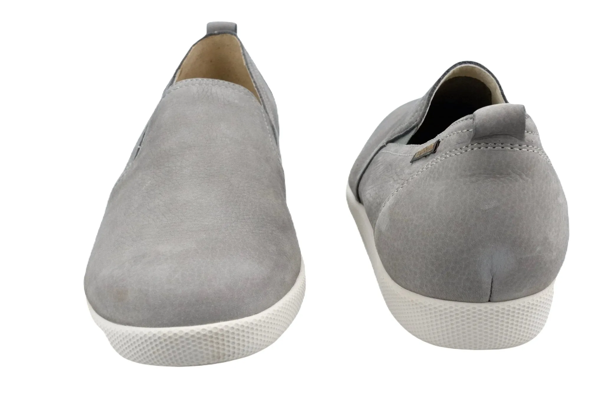 'Uberto' men's slip-on shoe - grey light