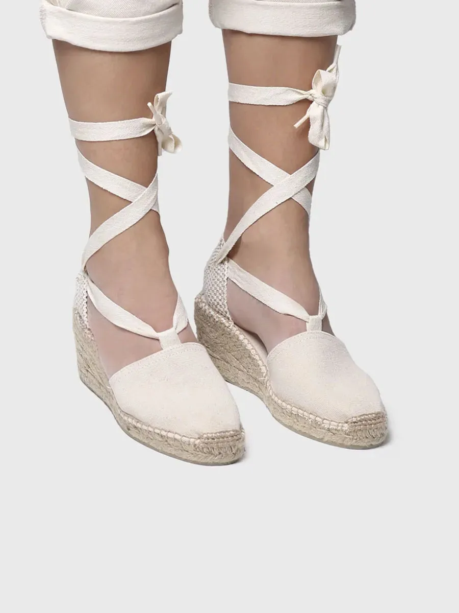 Valencian espadrille with strings - VALENCIA