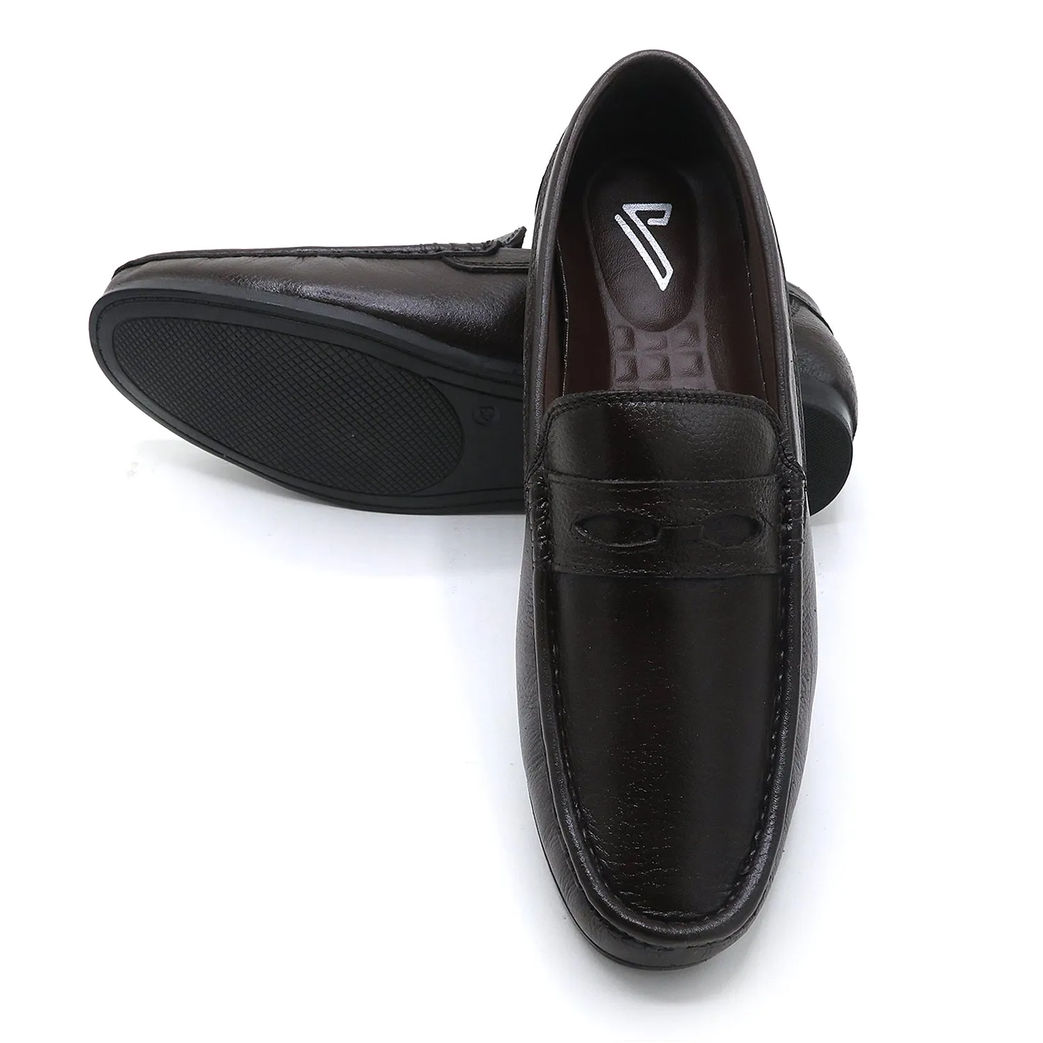 Valuable Casual Loafer Shoes D-1023/M321 - Brown