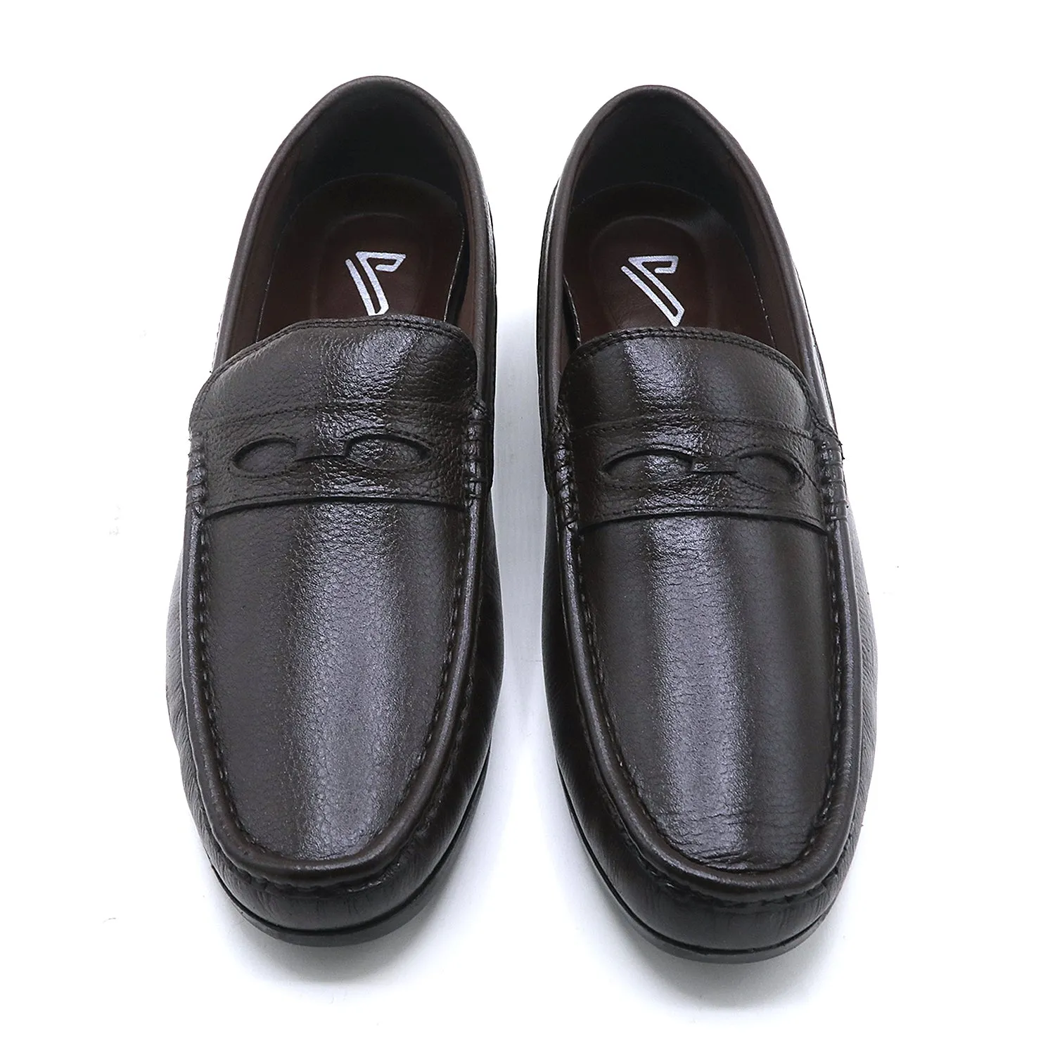 Valuable Casual Loafer Shoes D-1023/M321 - Brown