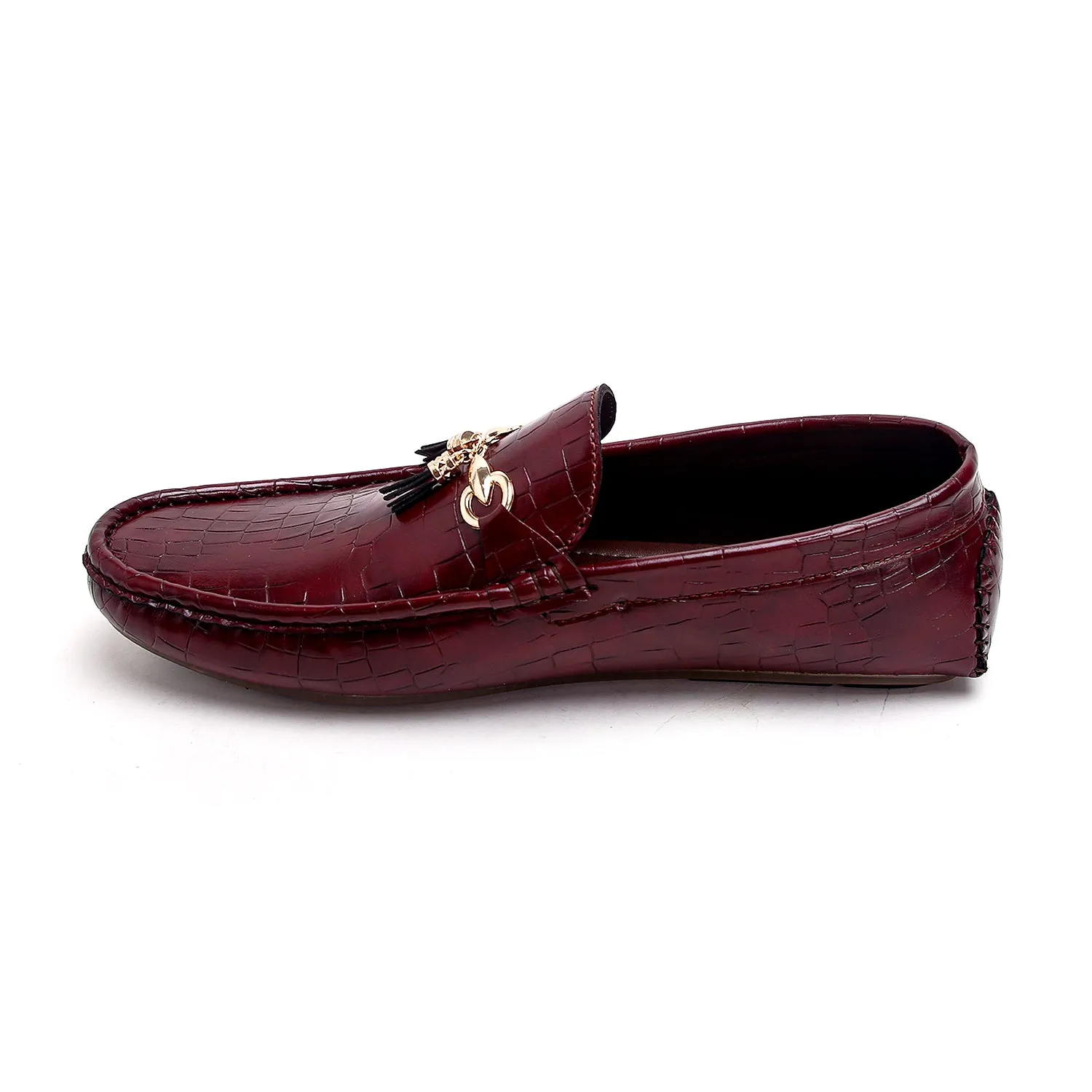 Valuable Causal Loafer 989/M386 - Maroon