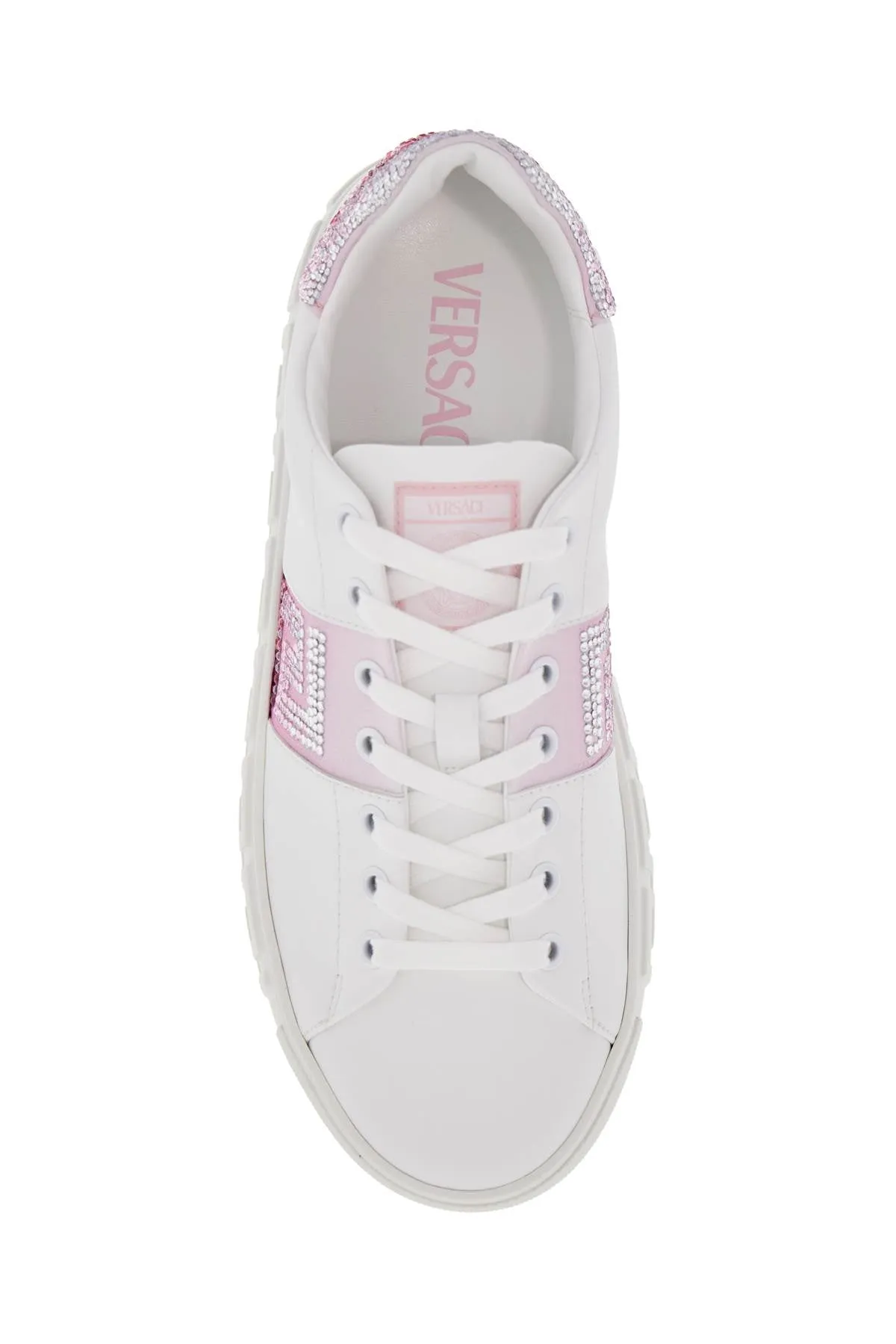 Versace Greca Crystal Sneakers