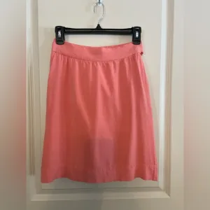🍑VGUC w/Pockets Cremieux Sz-0 Cute, Versatile Midi Skirt,Side Zipper,Fully Lined