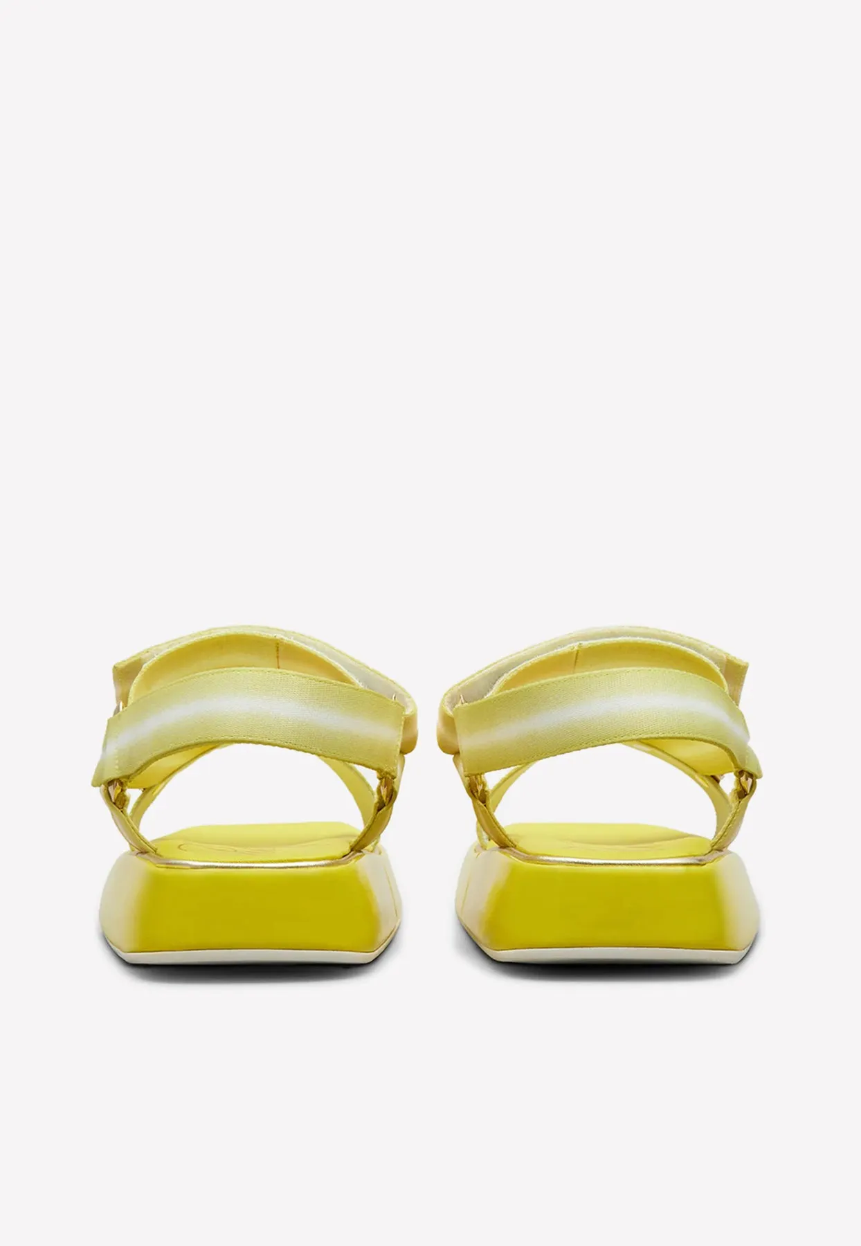 Vivier Slide Trekky Crystal Buckle Sandals