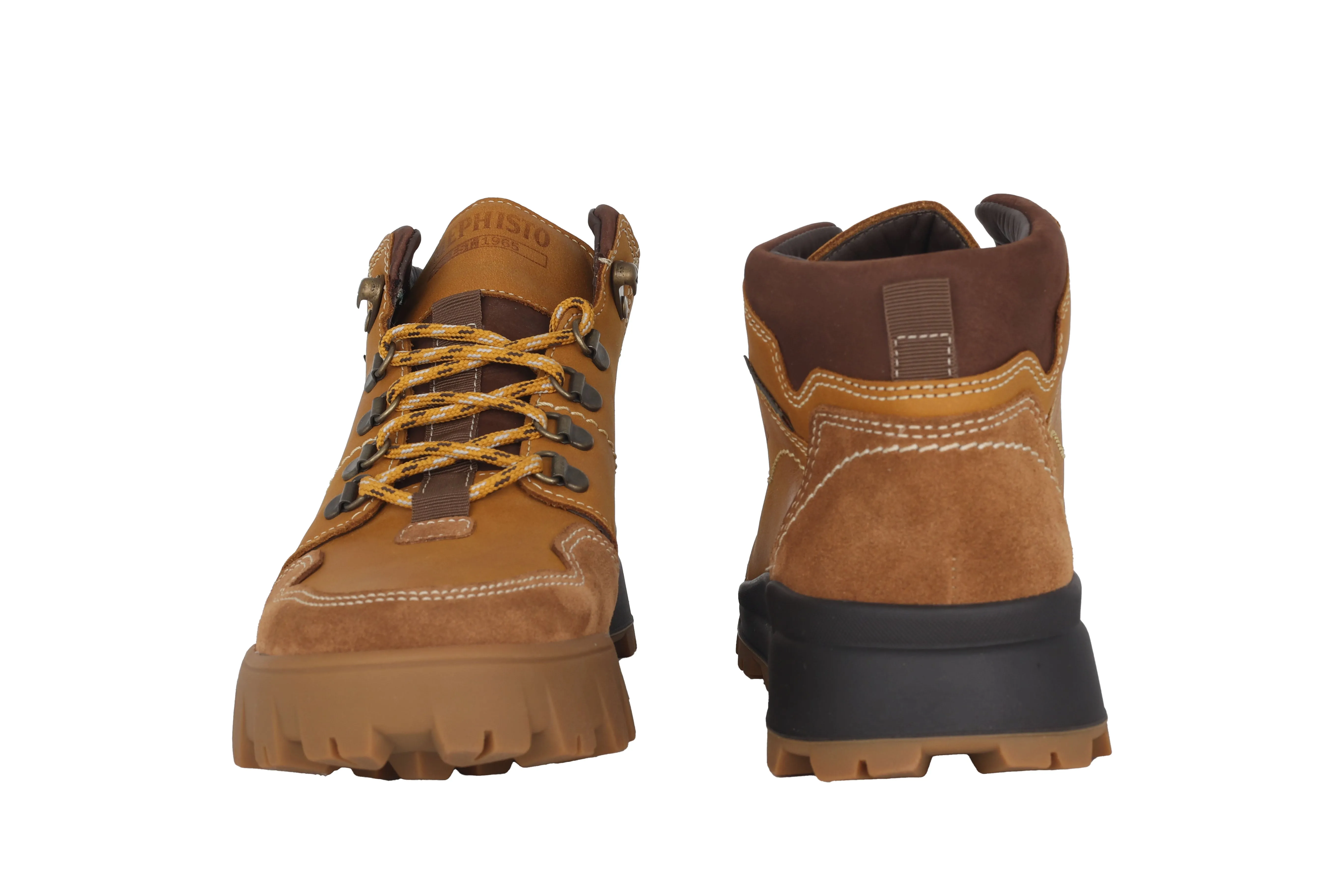 'Wayne' men's ankle boot - brown tobacco