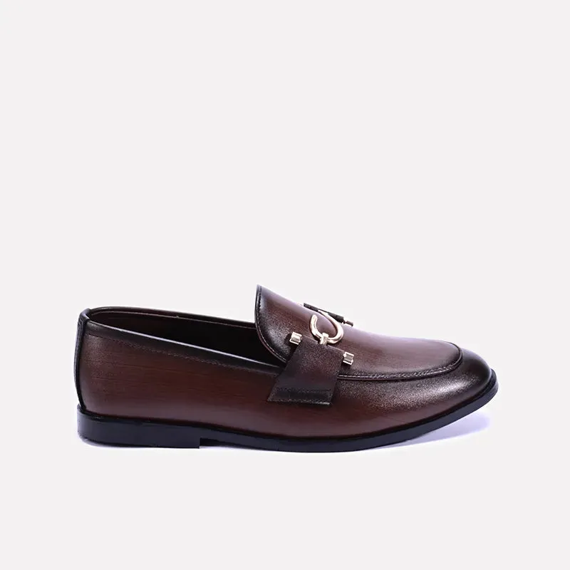 Windsor Brown Formal Loafers Shoes 0111206