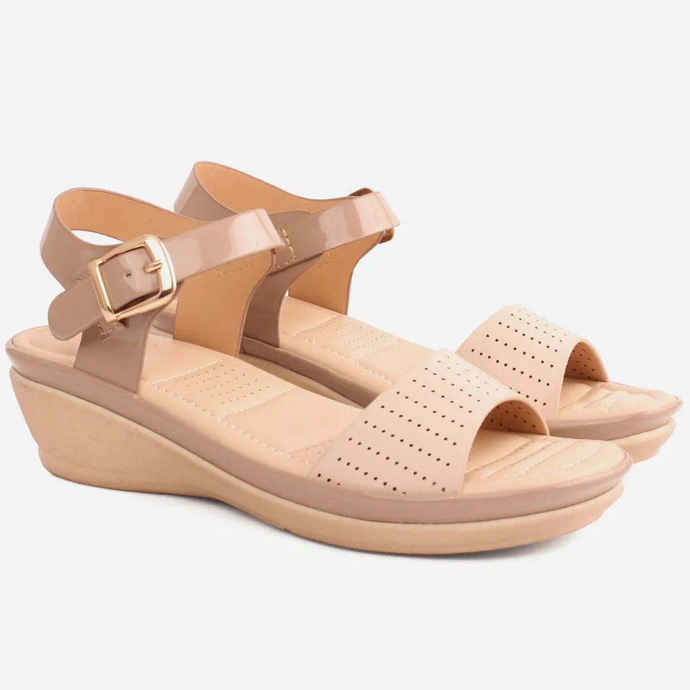Women "AIDY" Comfort Wedge Heel Sandals