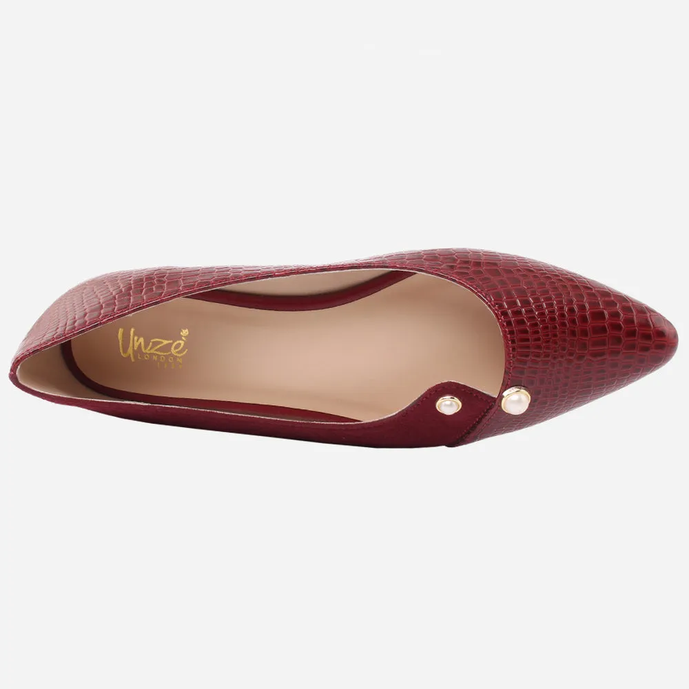 Women "ALIS" Pointed-Toe Ballet Flat