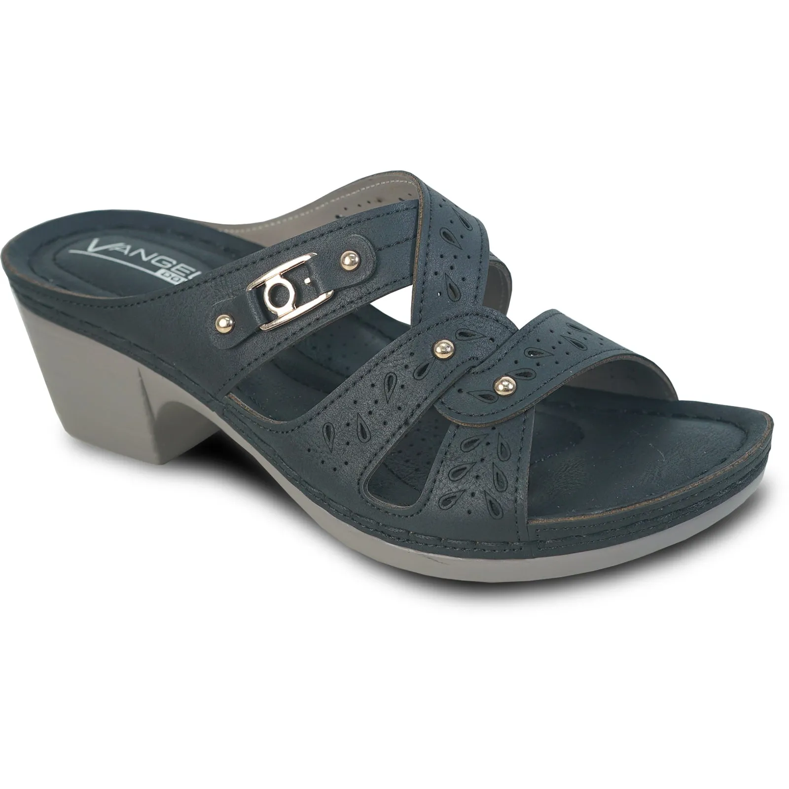 Women Sandal YQ3151 Comfort Heel Sandal