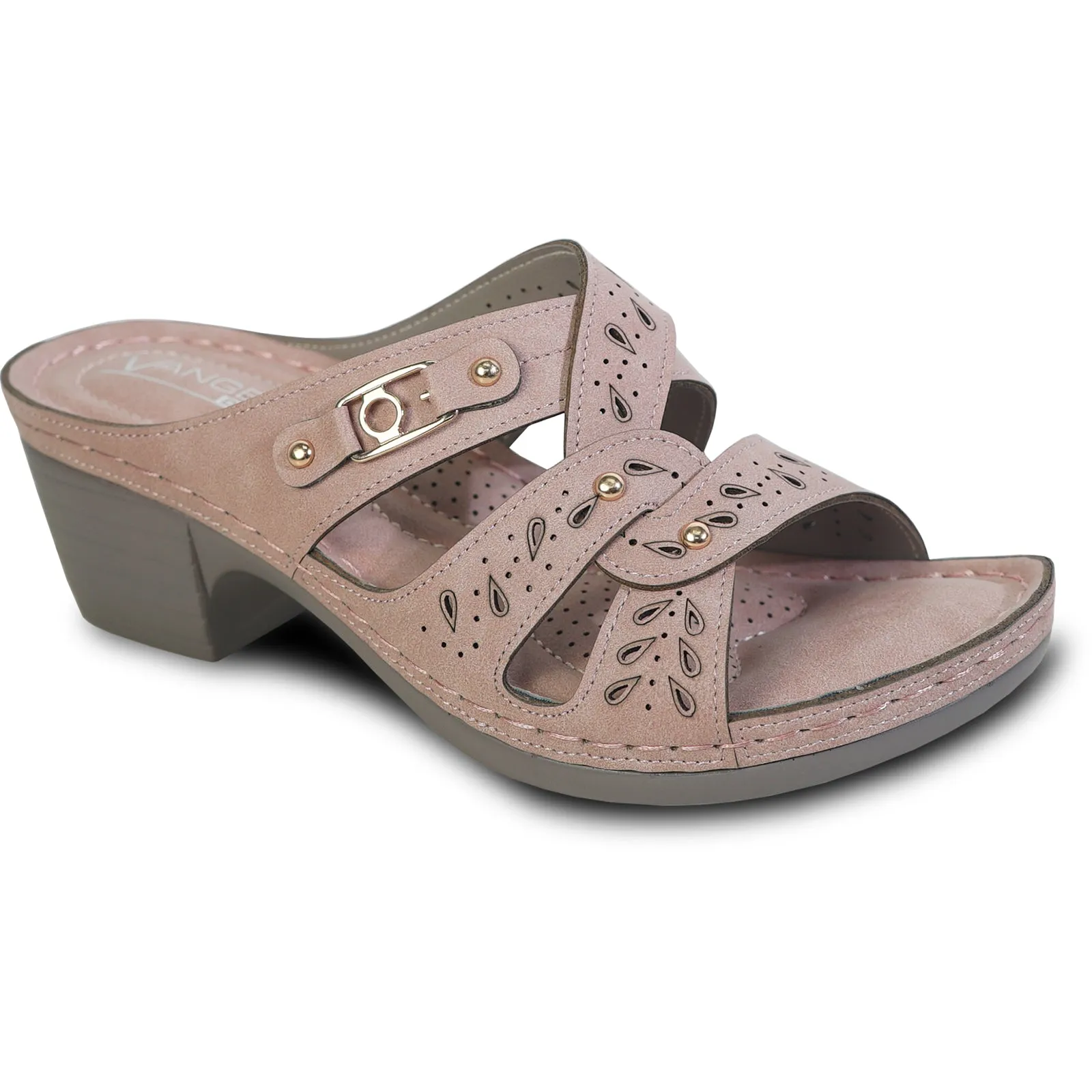 Women Sandal YQ3151 Comfort Heel Sandal