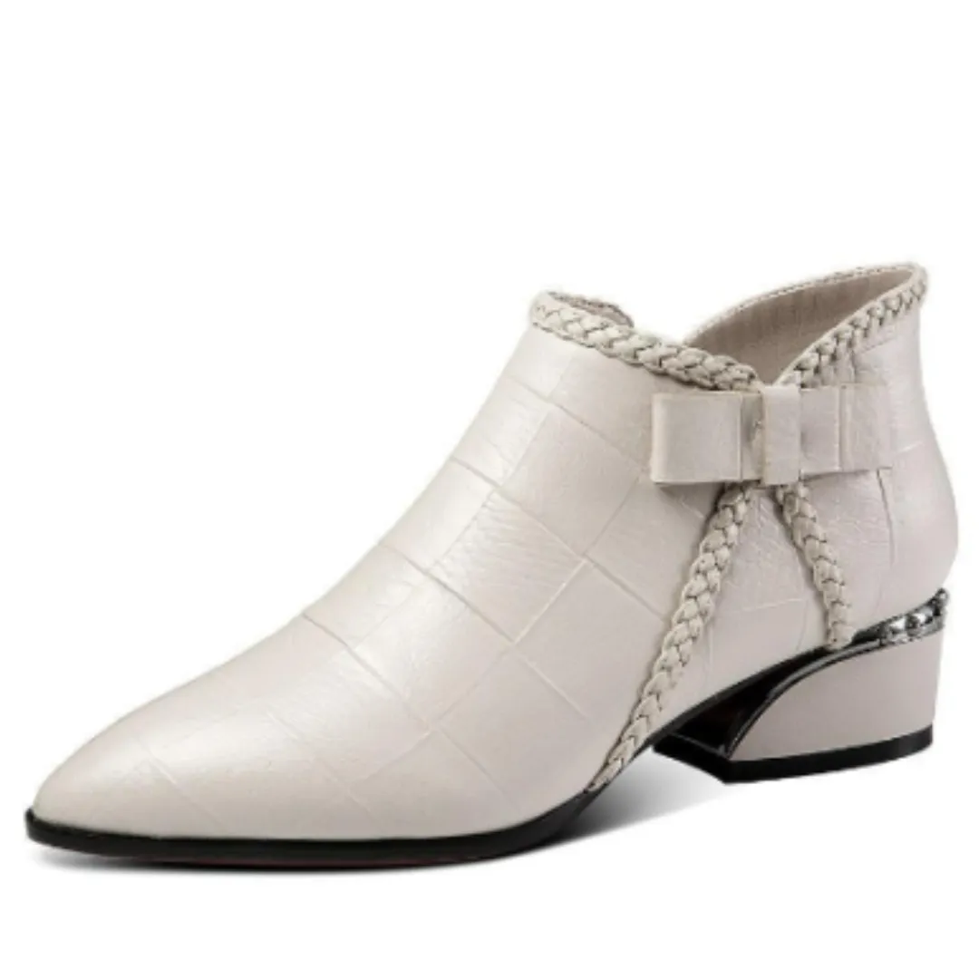 Women's Ankle High Heels | Closed Toe
