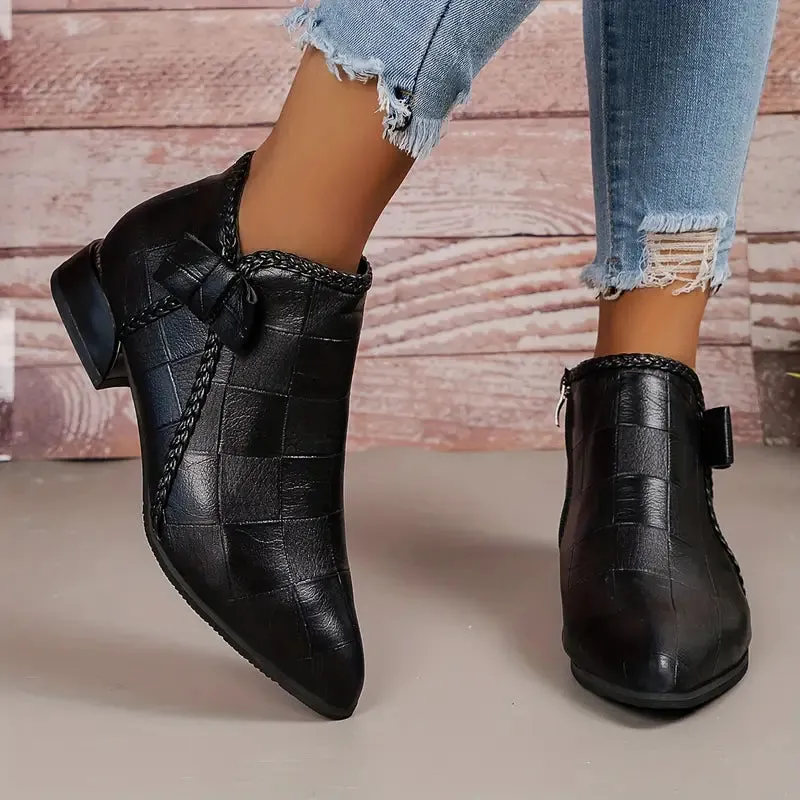 Women's Ankle High Heels | Closed Toe