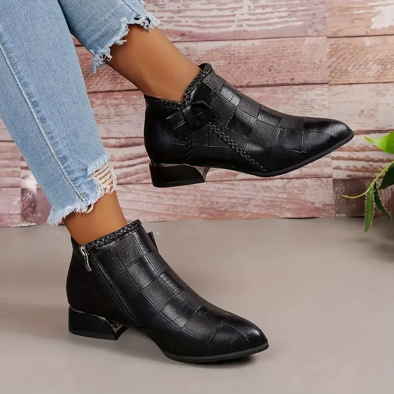 Women's Ankle High Heels | Closed Toe