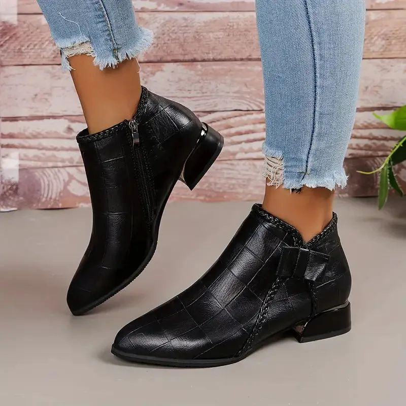 Women's Ankle High Heels | Closed Toe