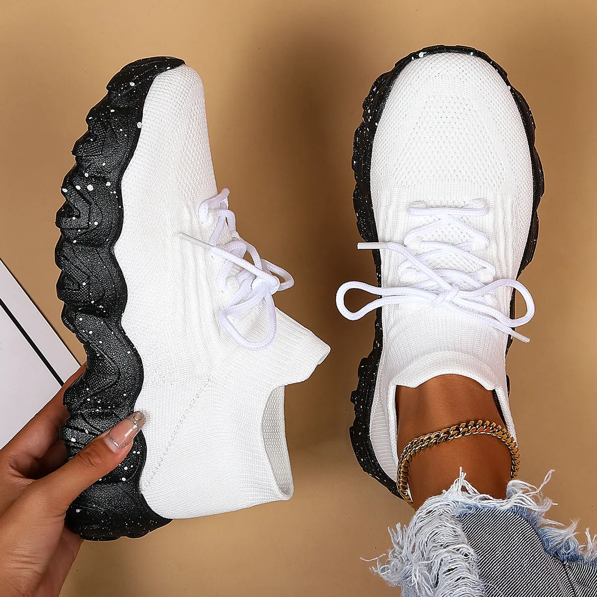Women's Breathable Fabric Sneakers