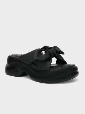 Womens "ARTIZ" Platform Sole Slippers