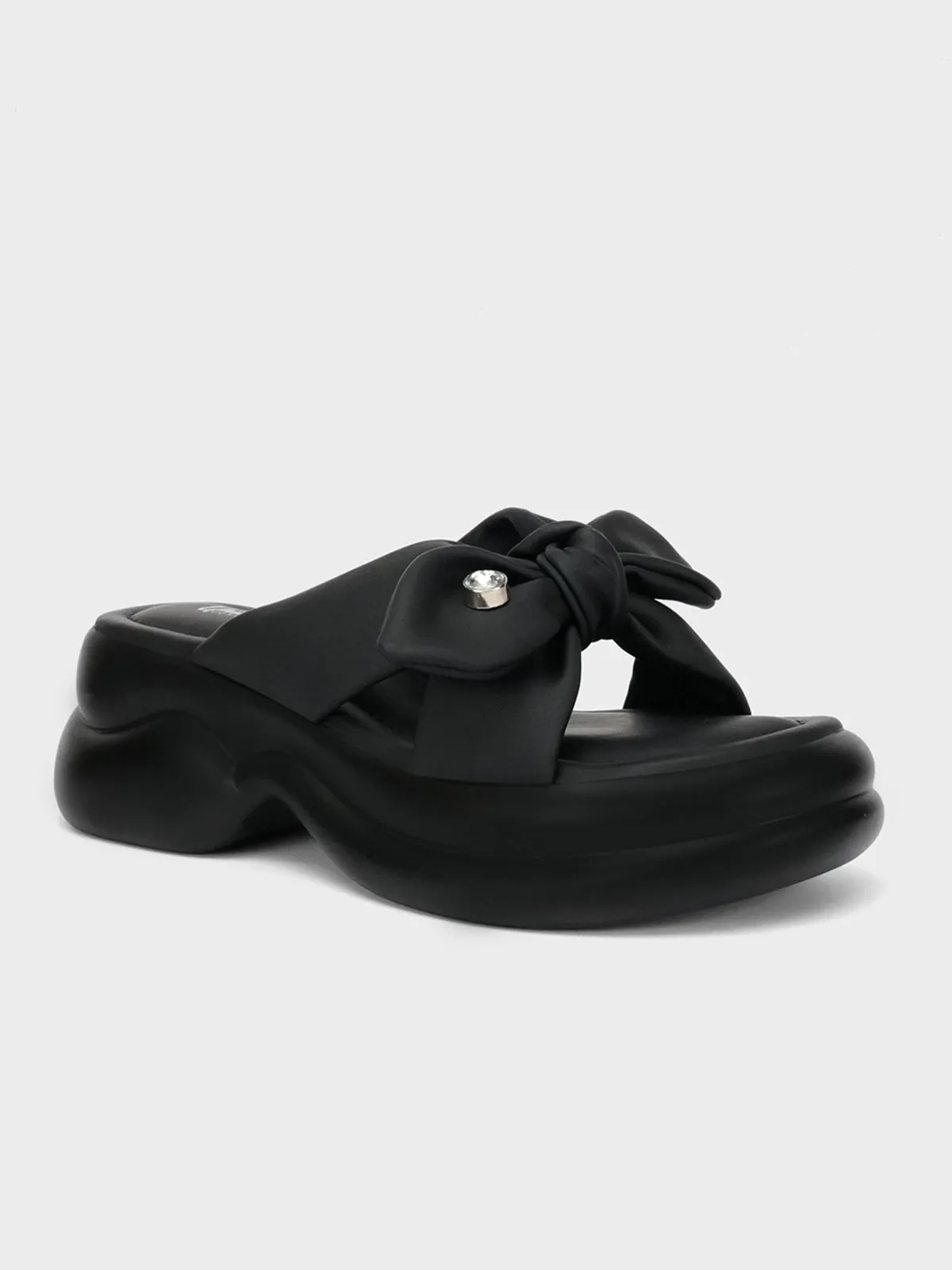 Womens "ARTIZ" Platform Sole Slippers