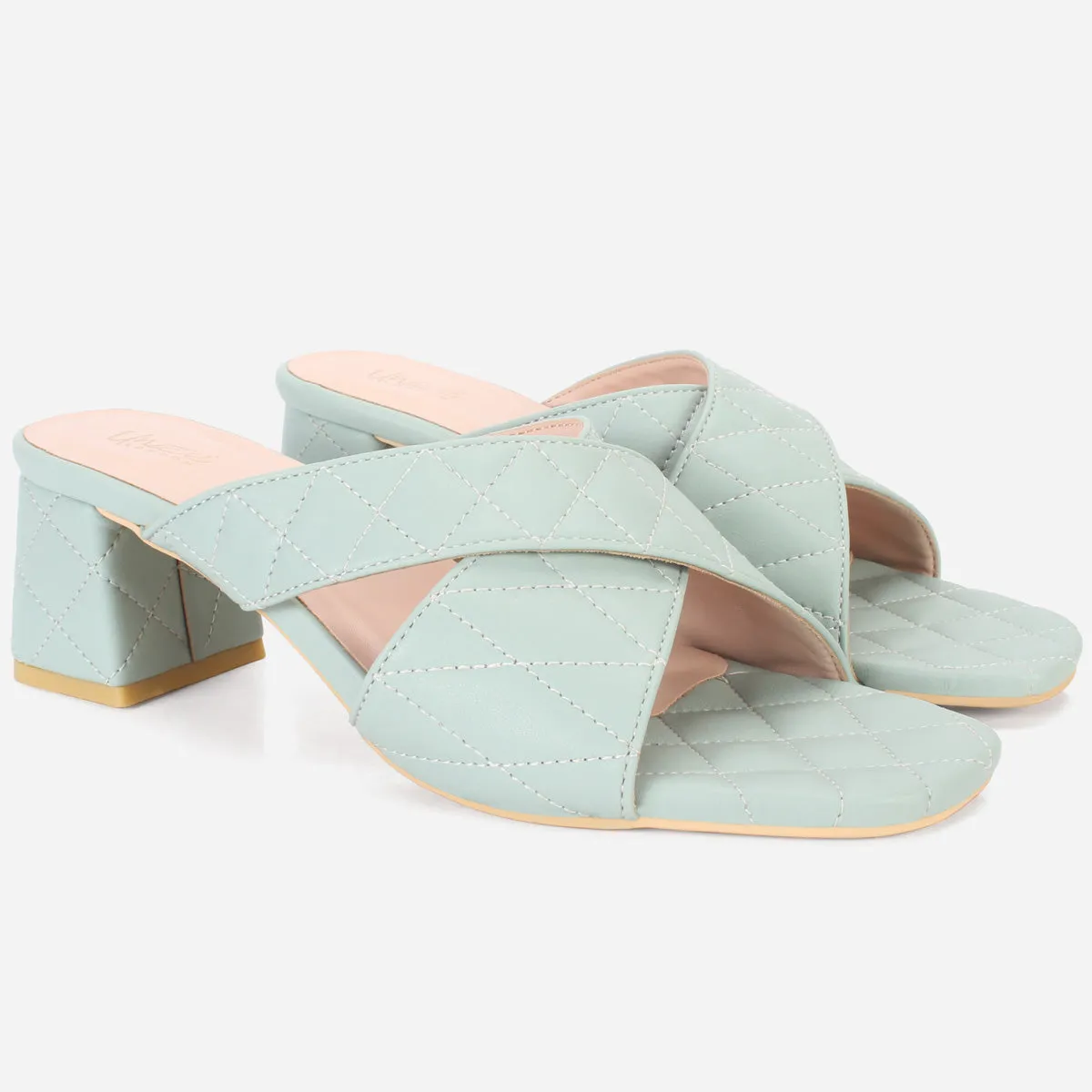 Women's "BAHITI" Quilted Crossbody Designer Sandals