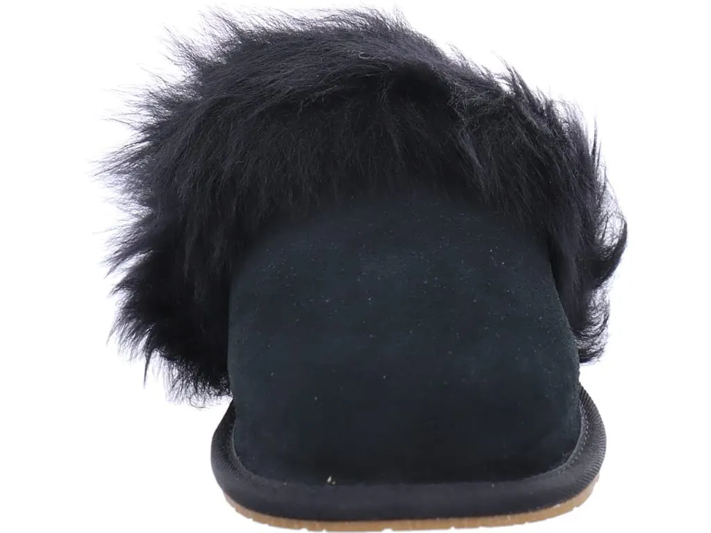 Women's Shoes UGG SCUFF SIS Suede Slide Slippers 1122750 BLACK