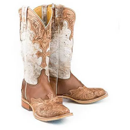 Women's Tin Haul Made In Heaven Boots Handcrafted Tan