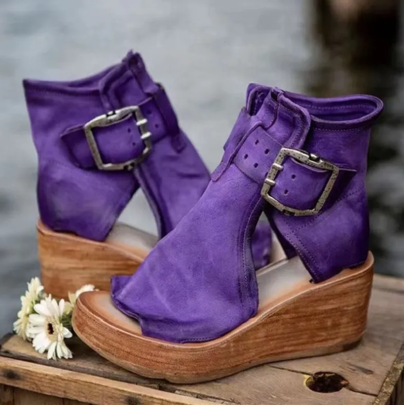 Women's Wedge Sandals | Cowgirl High Heels