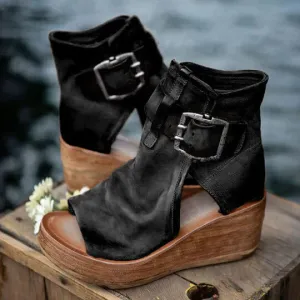 Women's Wedge Sandals | Cowgirl High Heels