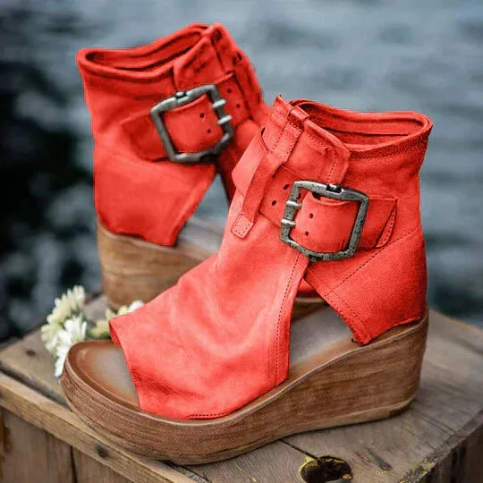 Women's Wedge Sandals | Cowgirl High Heels