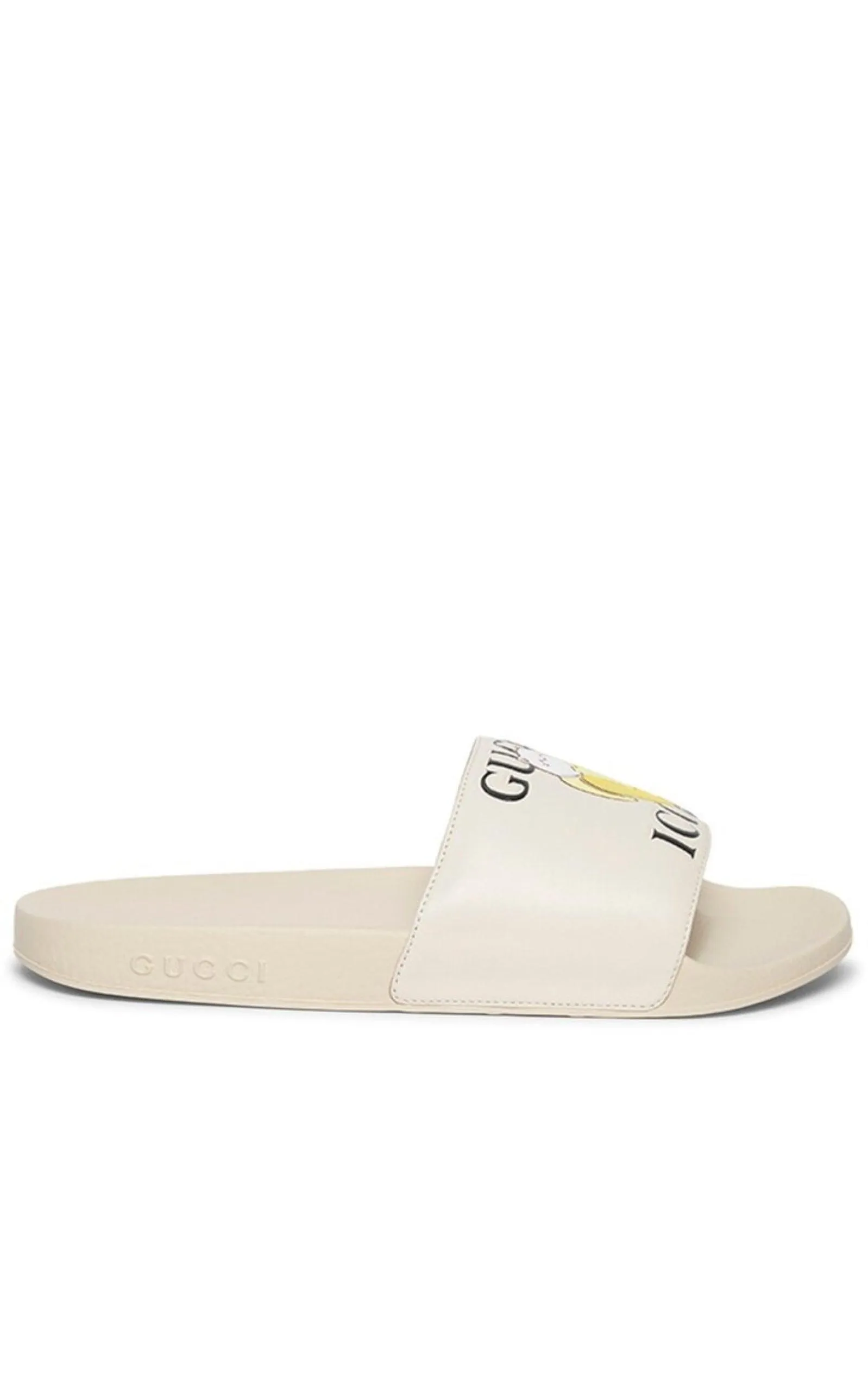 X Bananya Logo-print Open-toe Slides