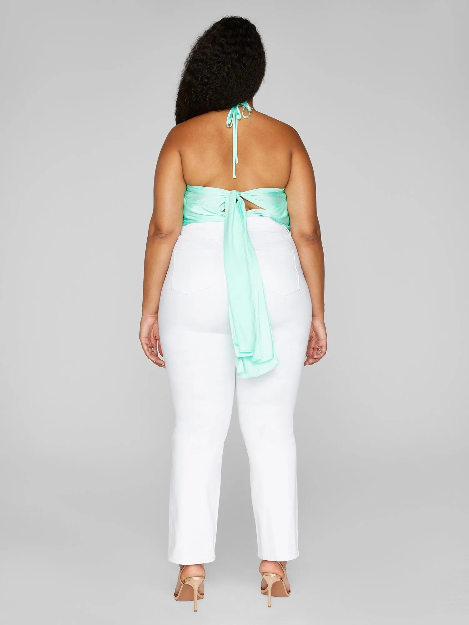 Ximena Sequin Handkerchief Top